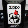 Зажигалка Zippo 214 белая матовая 29194
