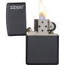 Zippo Classic 218ZL, матовая чёрная, с бензином 218ZL_3141